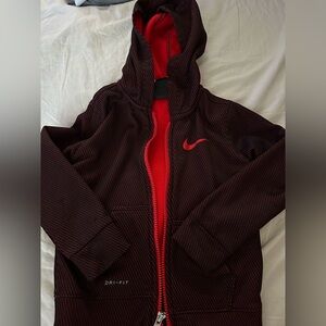 Nike zip up sweater